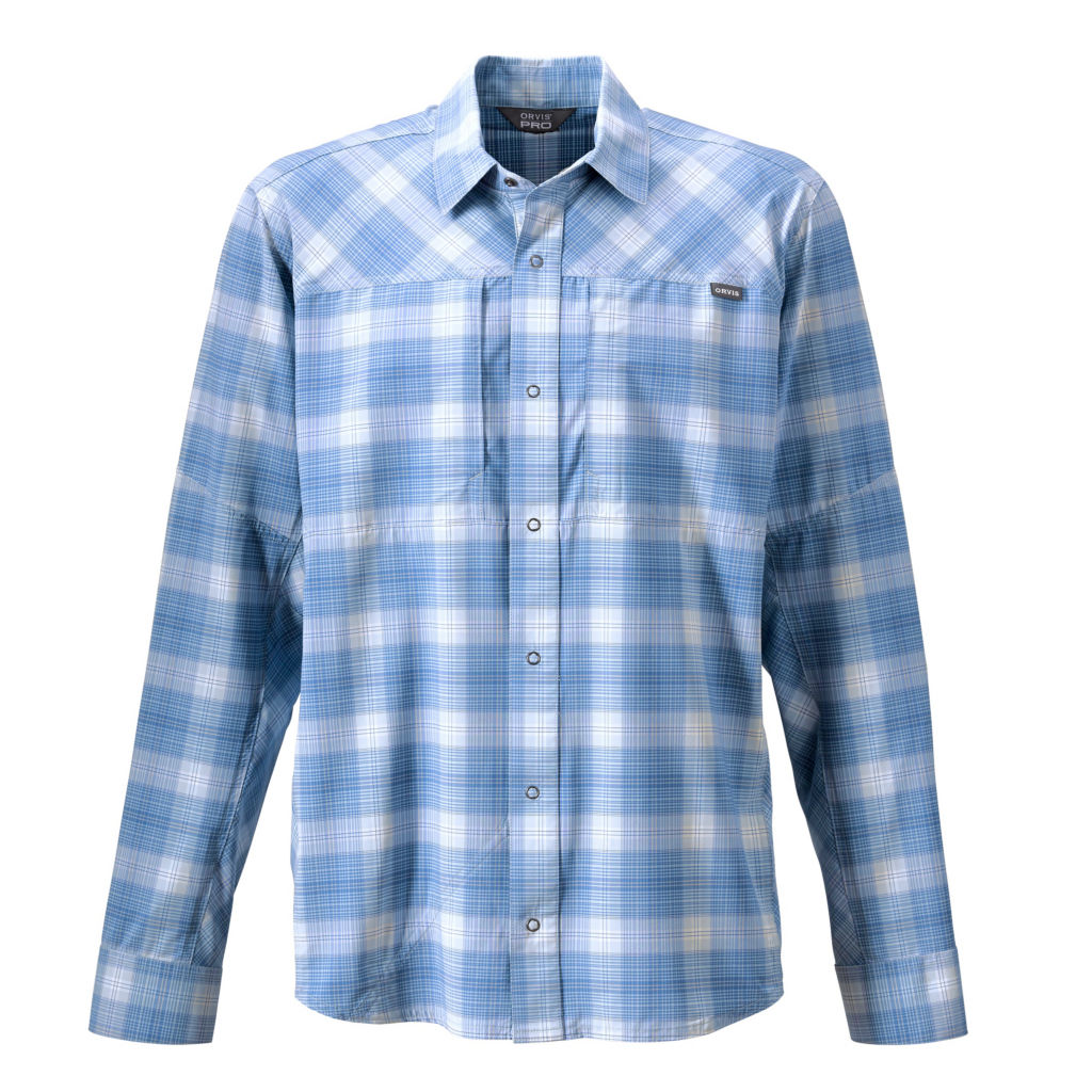 PRO Stretch Long-Sleeved Shirt - BLUE FOG image number 1