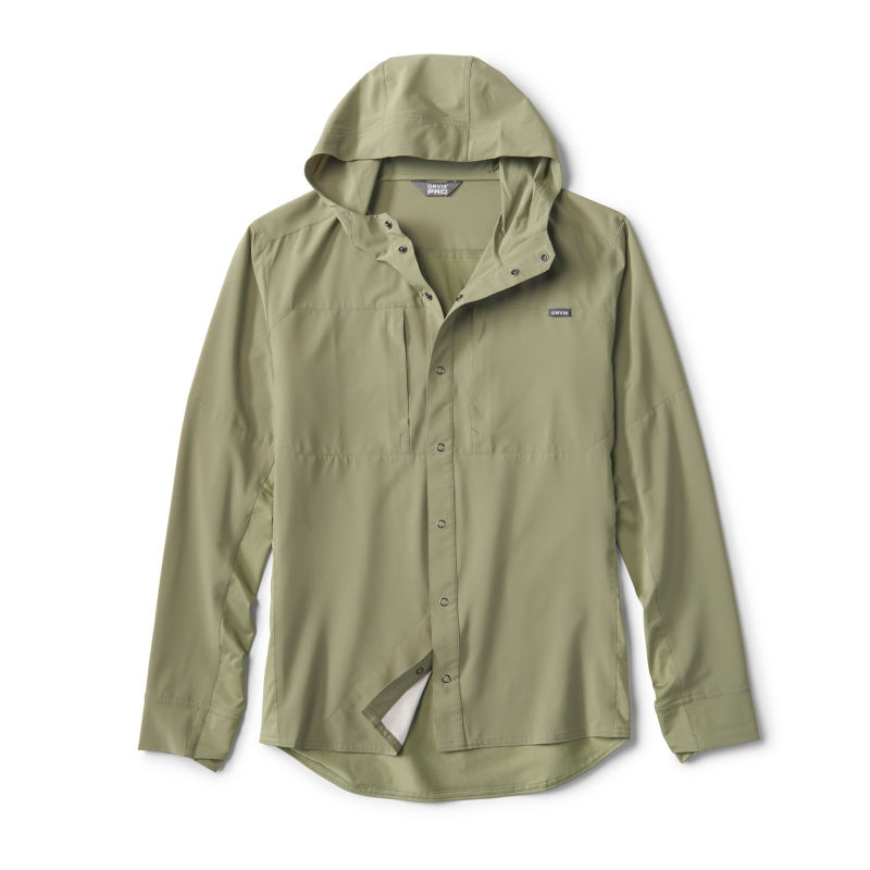 Men's PRO Hybrid Hoodie - OLIVINE