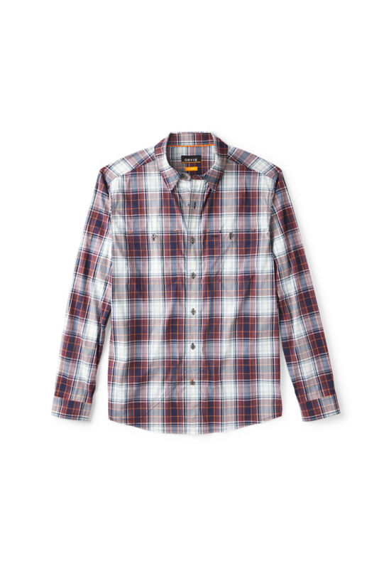 River Guide Long-Sleeve Shirt 2.0 - RAISIN/TRUE NAVY