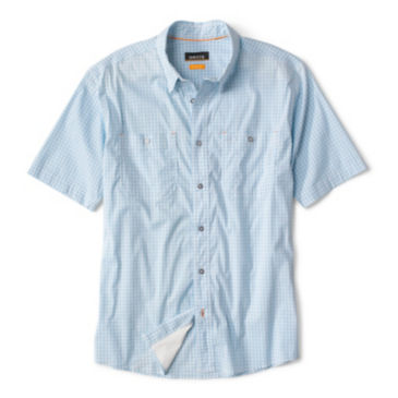 River Guide 2.0 Short-Sleeved Shirt - CLOUD BLUE GINGHAM