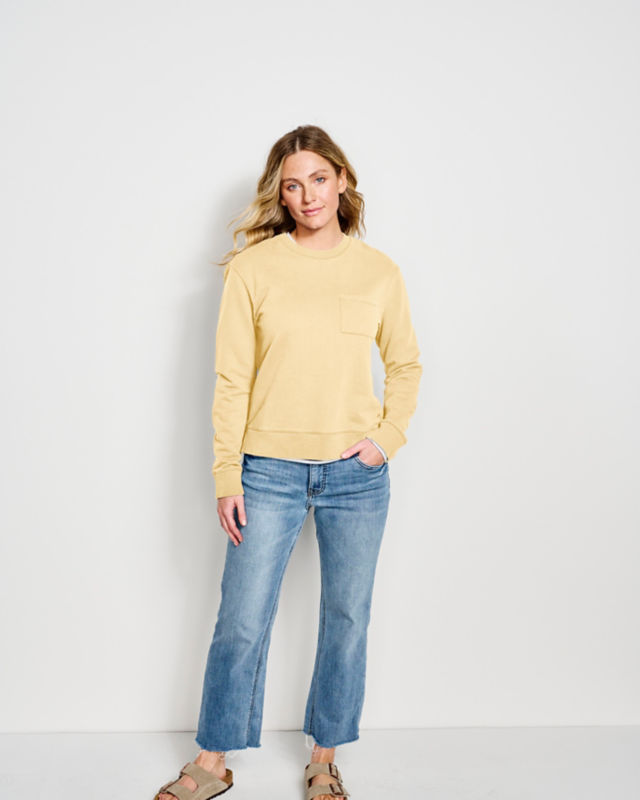 Riverside Crew Sweatshirt - BLUE CAMO image number 1