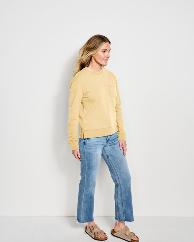 Riverside Crew Sweatshirt - BLUE CAMO image number 2