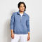 Riverside Half-Zip Sweatshirt - DUSTY BLUE image number 3