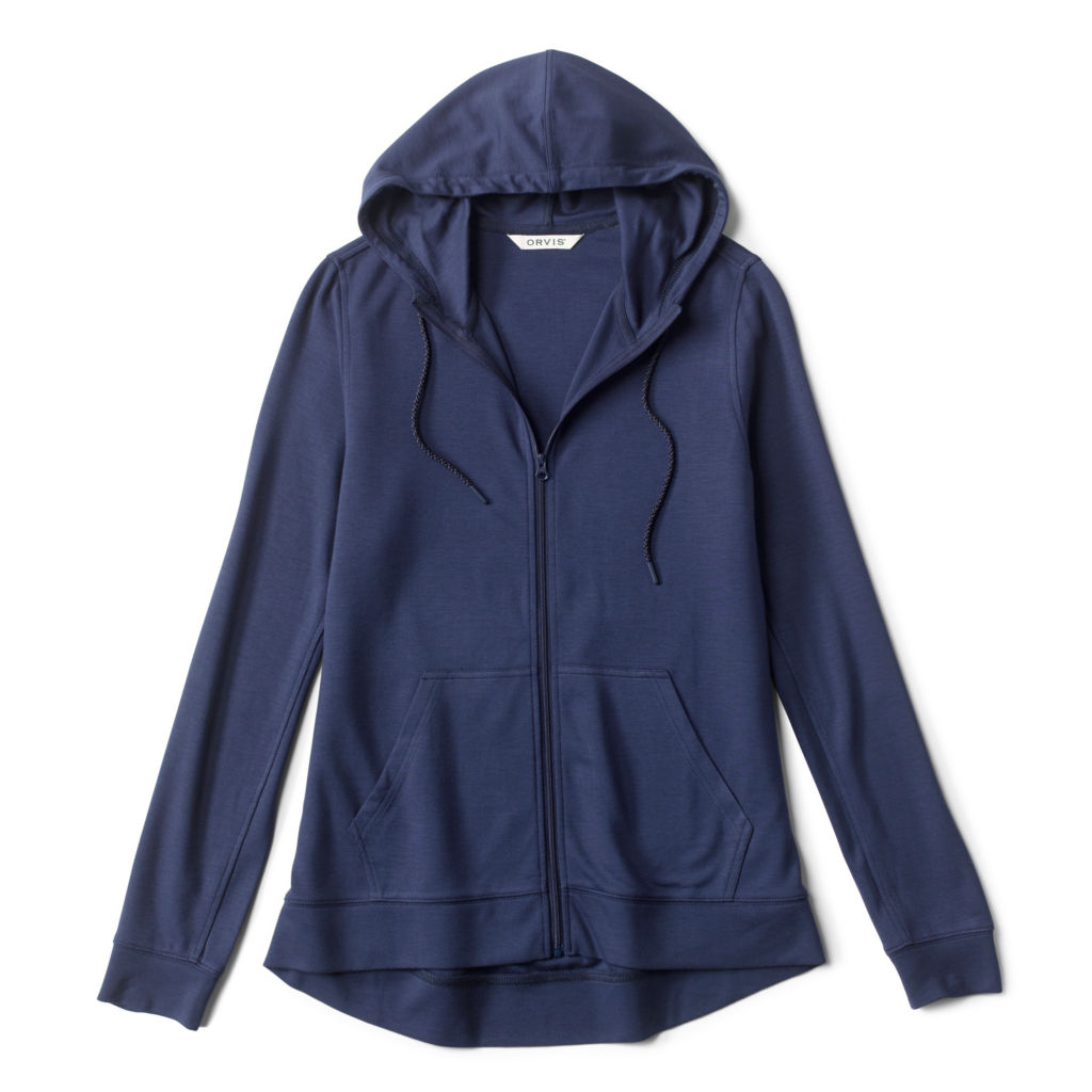 Odyssey High-and-Low Full-Zip Hoodie - BLUE MOON image number 4