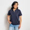 Perfect Short-Sleeved Polo Shirt - DUSTY BLUE image number 1