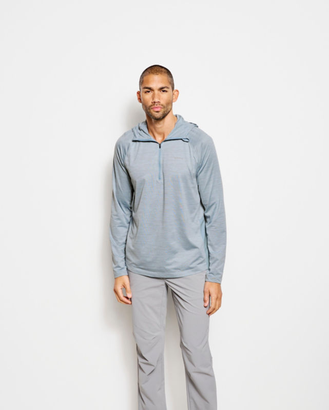 Men's PRO Sun Hoodie - WOLF CAMO image number 2