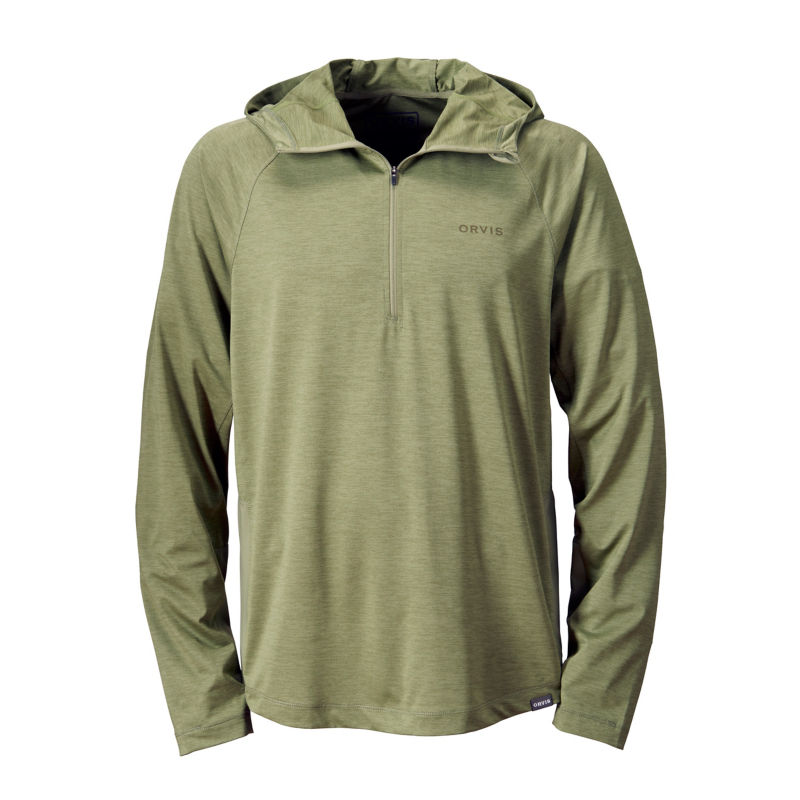 Men's PRO Sun Hoodie - OLIVINE image number 1