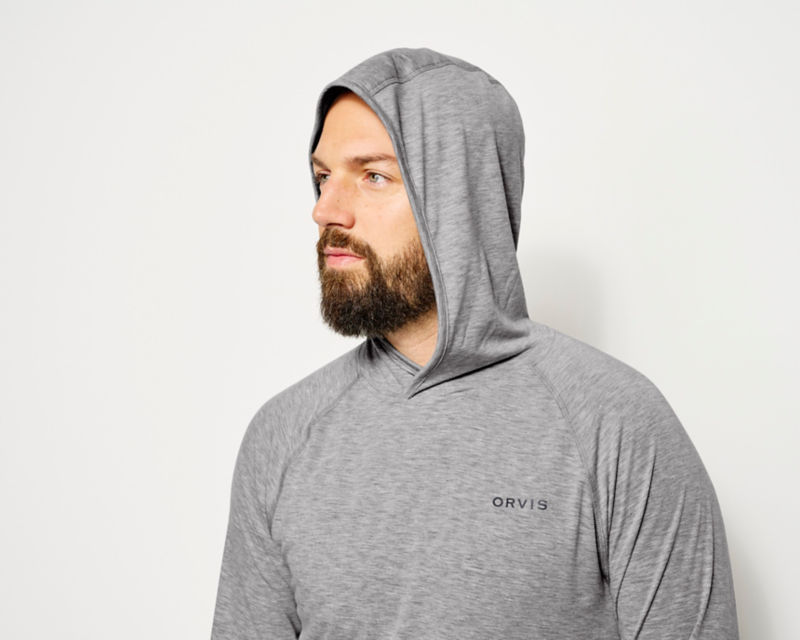 Men&rsquo;s DriCast&trade; Hoodie - LIGHT GREY HEATHER image number 1