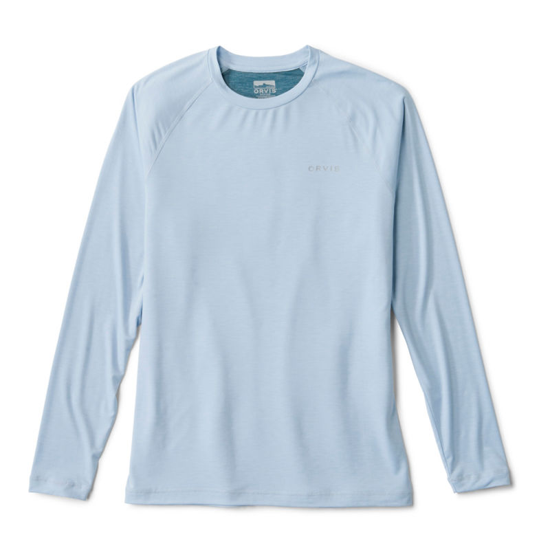 Men's DriCast&trade; Long-Sleeve Crew - BLUE FOG