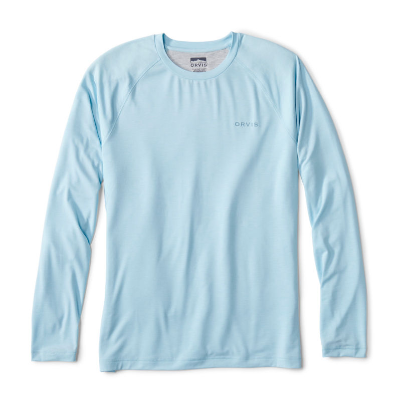 Men's DriCast&trade; Long-Sleeve Crew - BLUE MIST