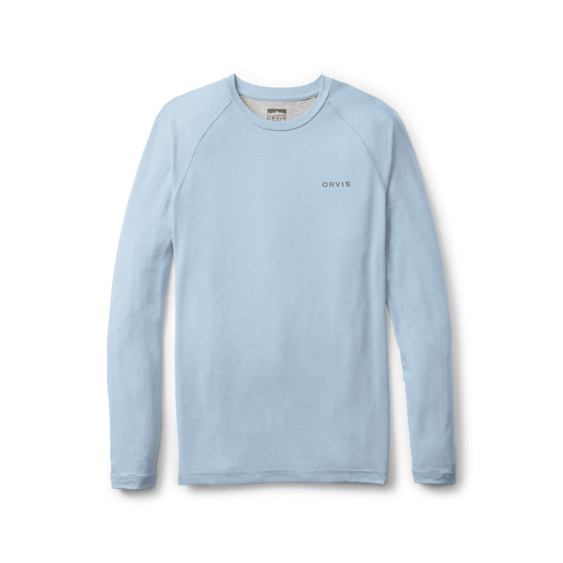 Men&rsquo;s DriCast&trade; Long-Sleeve Crew - COASTAL BLUE