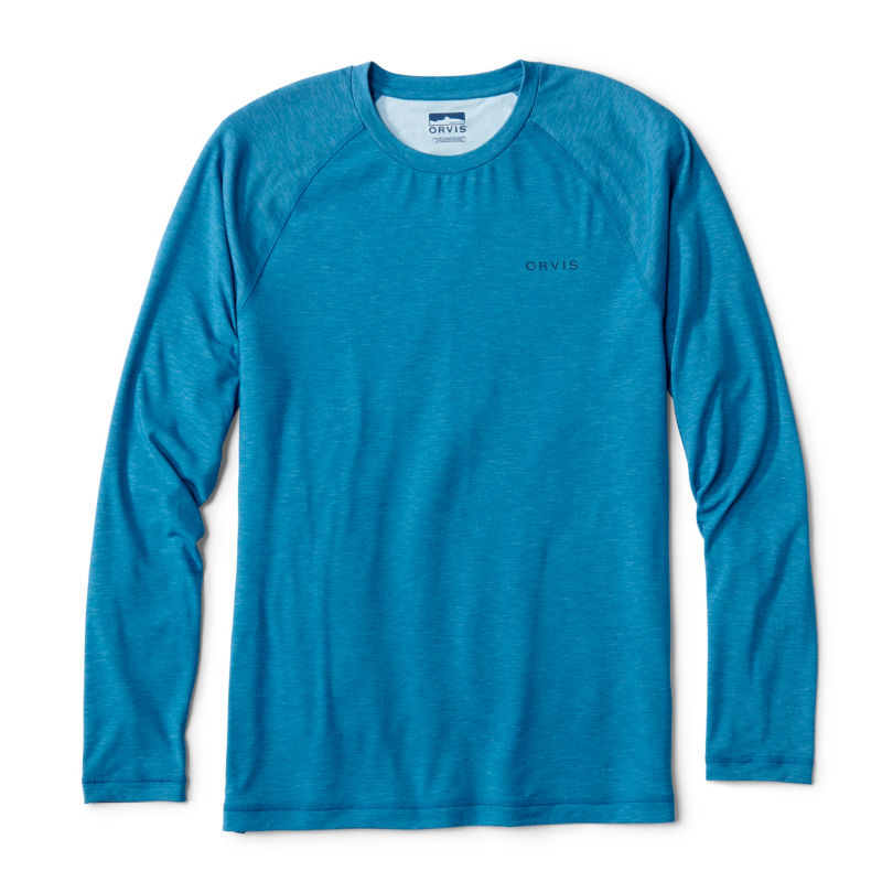 Men's DriCast&trade; Long-Sleeve Crew - PACIFIC BLUE