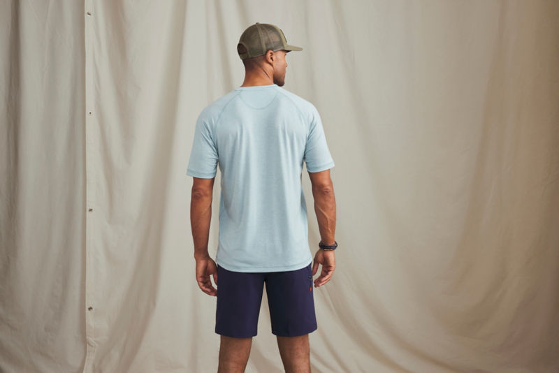 Men&rsquo;s DriCast&trade; Short-Sleeve Crewneck T-Shirt - MINERAL BLUE image number 2