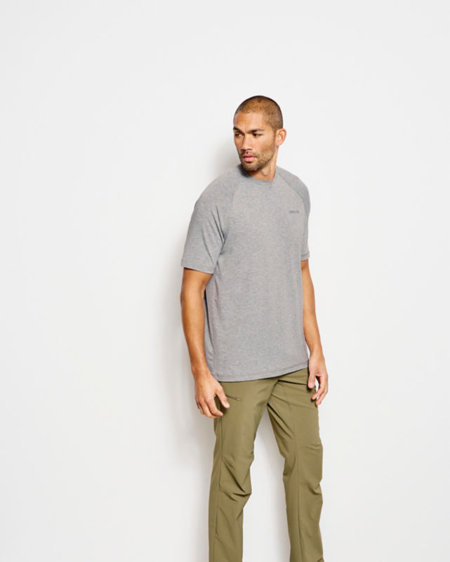 Men's DriCast&trade; Short-Sleeve Crewneck T-Shirt - LIGHT GREY HEATHER image number 2