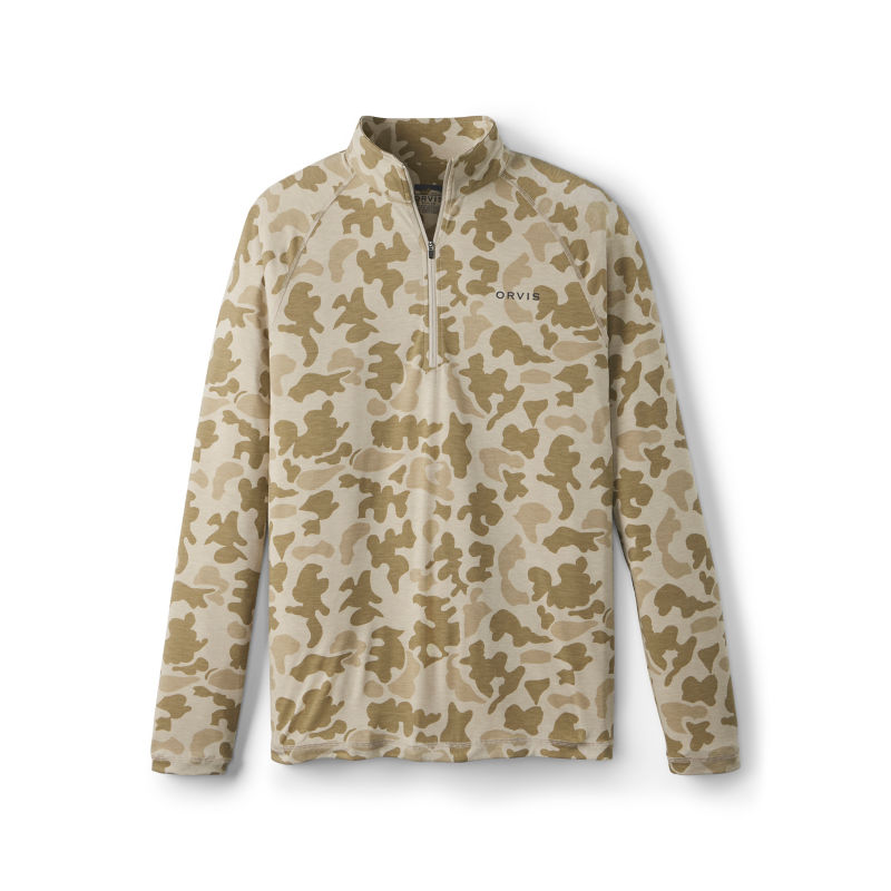 Men&rsquo;s DriCast&trade; 1/4-Zip - DOVE CAMO