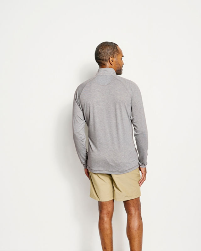 Men&rsquo;s DriCast&trade; 1/4-Zip - LIGHT GREY HEATHER image number 4