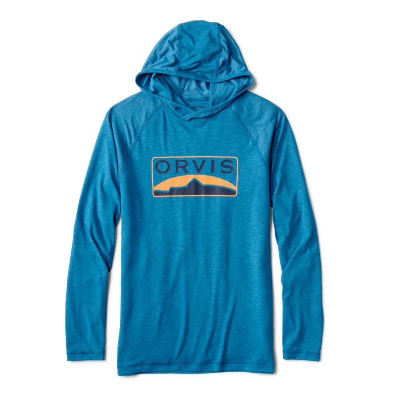 Men's DriCast&trade; Graphic Hoodie - PACIFIC BLUE image number 0