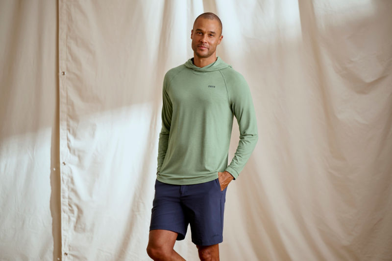 Men's DriCast&trade; Graphic Hoodie - ALOE image number 2