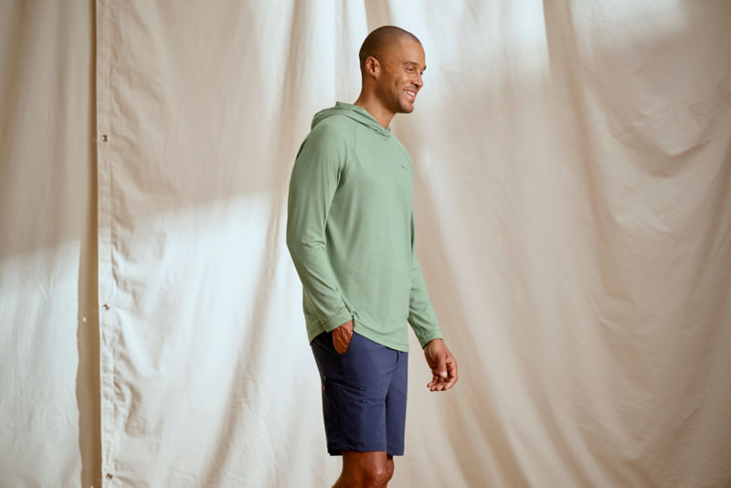 Men's DriCast&trade; Graphic Hoodie - ALOE image number 3