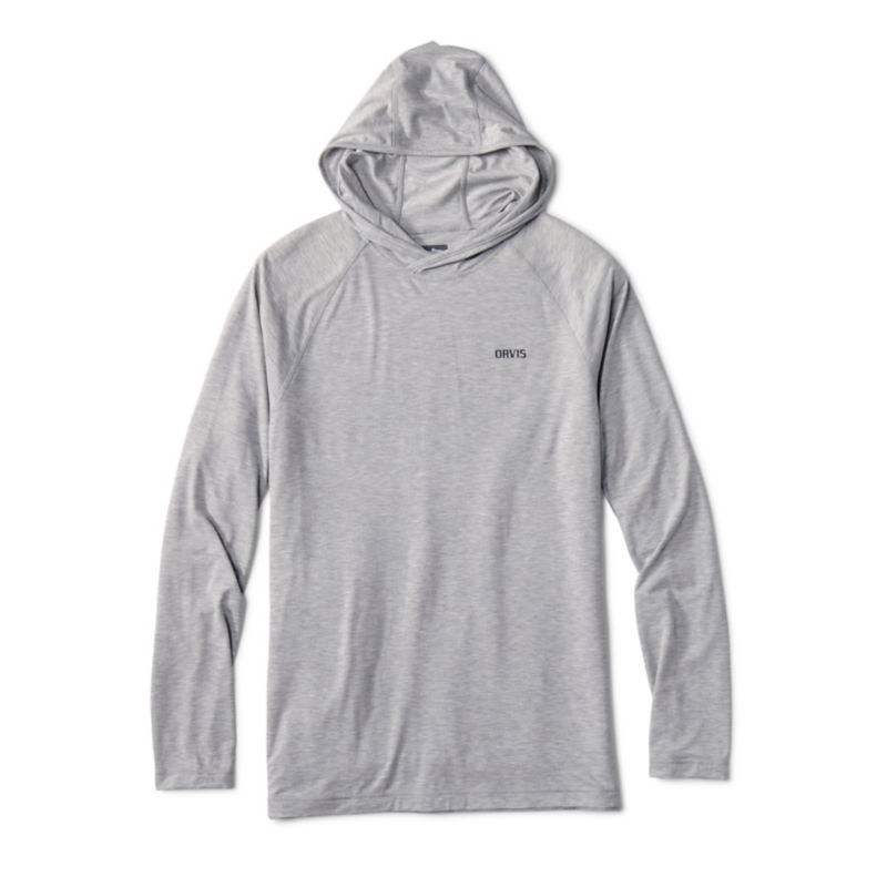 Men's DriCast&trade; Graphic Hoodie - LIGHT GREY HEATHER image number 1
