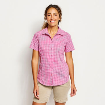 Women's River Guide Short-Sleeved Shirt - PUNCH CHECK