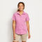 Women's River Guide Short-Sleeved Shirt - PUNCH CHECK image number 0