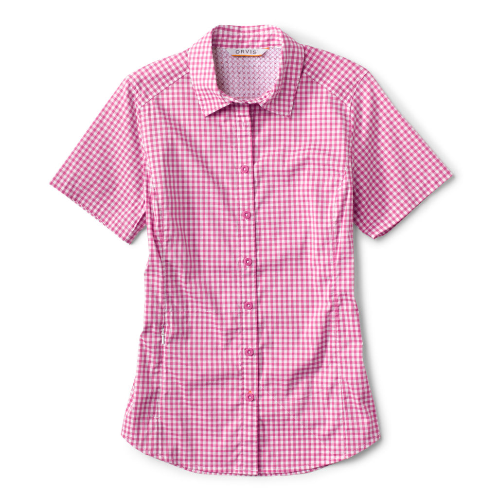 Women's River Guide Short-Sleeved Shirt - PUNCH CHECK image number 4