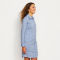 River Guide Long-Sleeved Dress - DUSTY BLUE CHECK image number 2