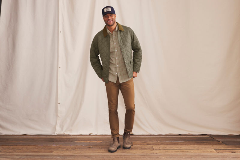 Barbour&reg; City Bedale Quilted Jacket - DUSTY OLIVE image number 4