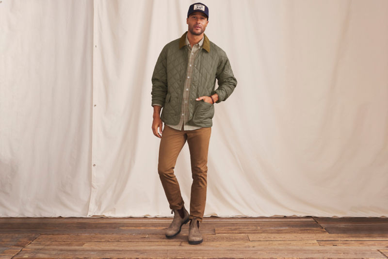 Barbour&reg; City Bedale Quilted Jacket - DUSTY OLIVE image number 5