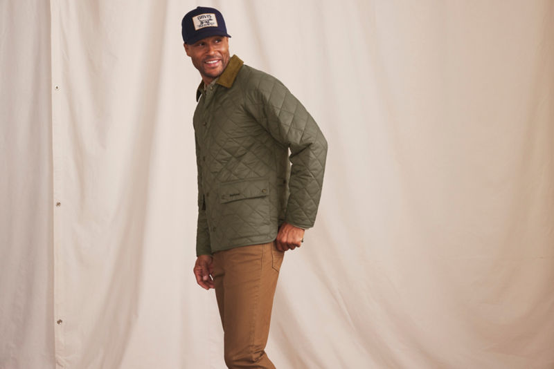 Barbour&reg; City Bedale Quilted Jacket - DUSTY OLIVE image number 0