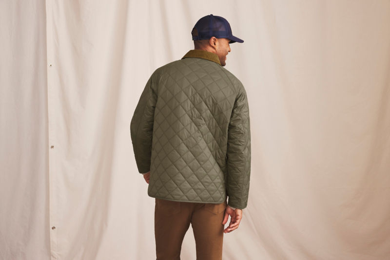 Barbour&reg; City Bedale Quilted Jacket - DUSTY OLIVE image number 3