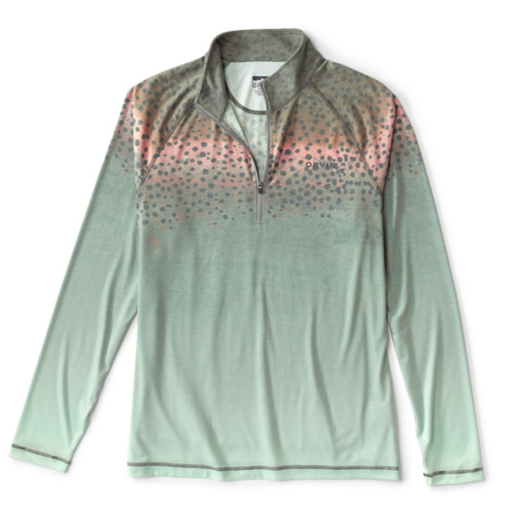 DriCast™ Quarter-Zip Pullover Shirt - RAINBOW TROUT