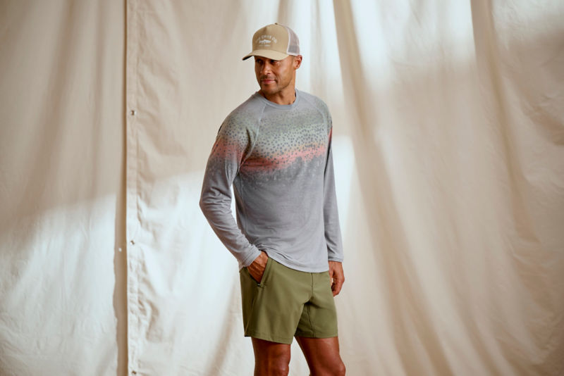 Men's DriCast&trade; Long-Sleeve Crew - STEELHEAD image number 2