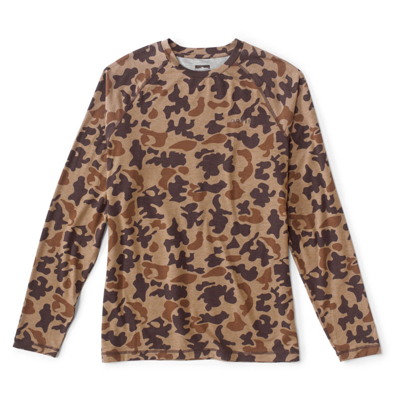 Men's DriCast&trade; Long-Sleeve Crew - ORVIS 1971 CAMO