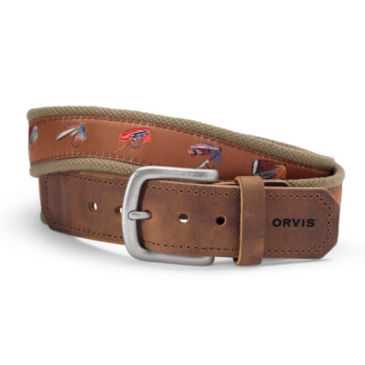Mary Orvis Flies Story Belt - OLIVE
