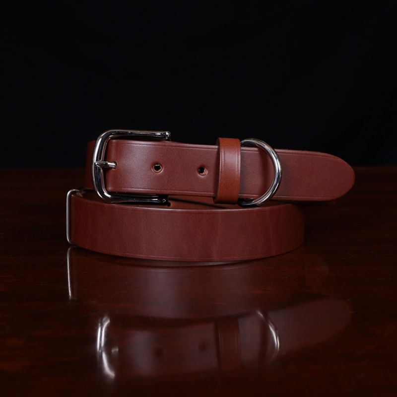 No. 1 Leather Belt - BROWN