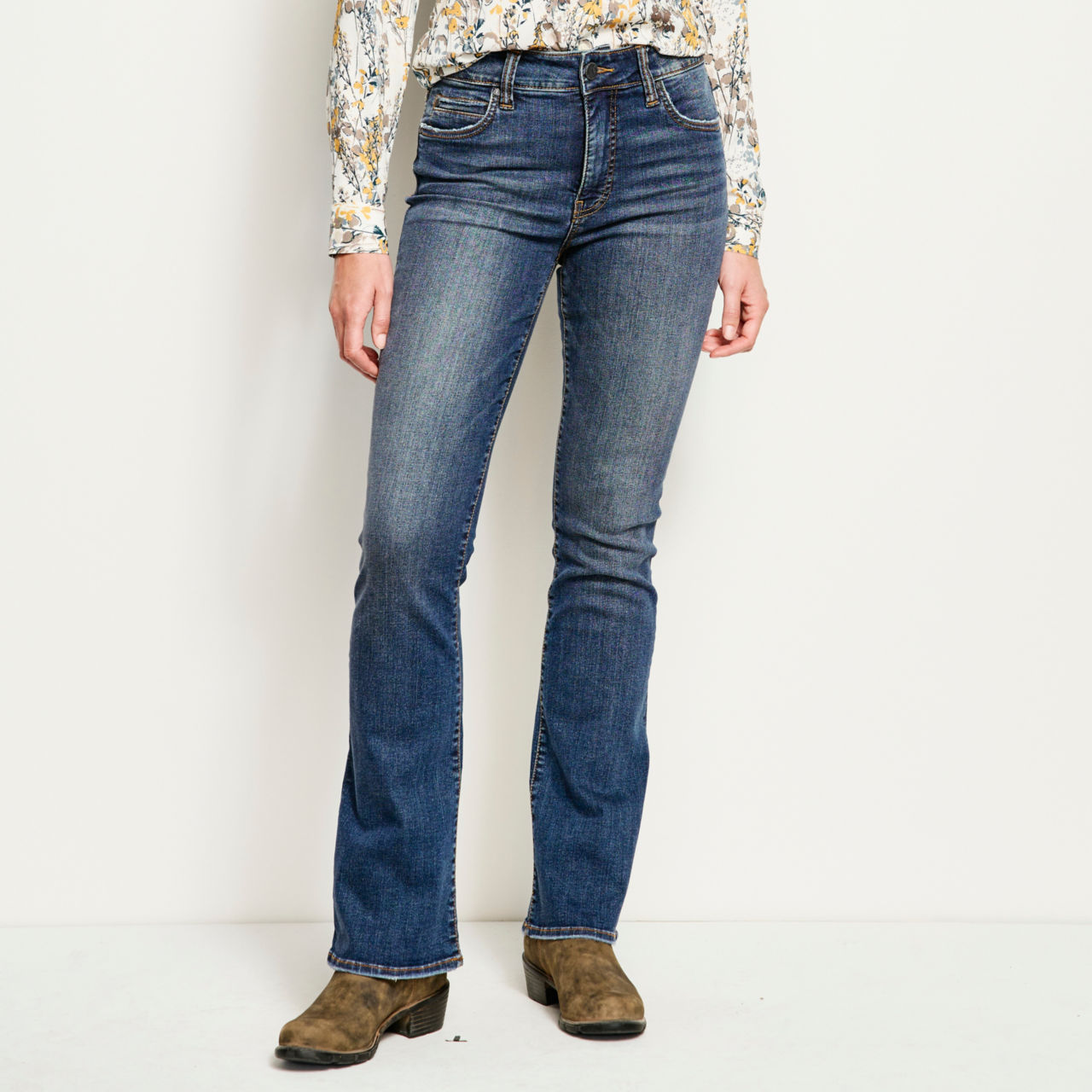 Kut From the Kloth® Natalie High-Rise Bootcut Jeans - DARK WASH image number 0