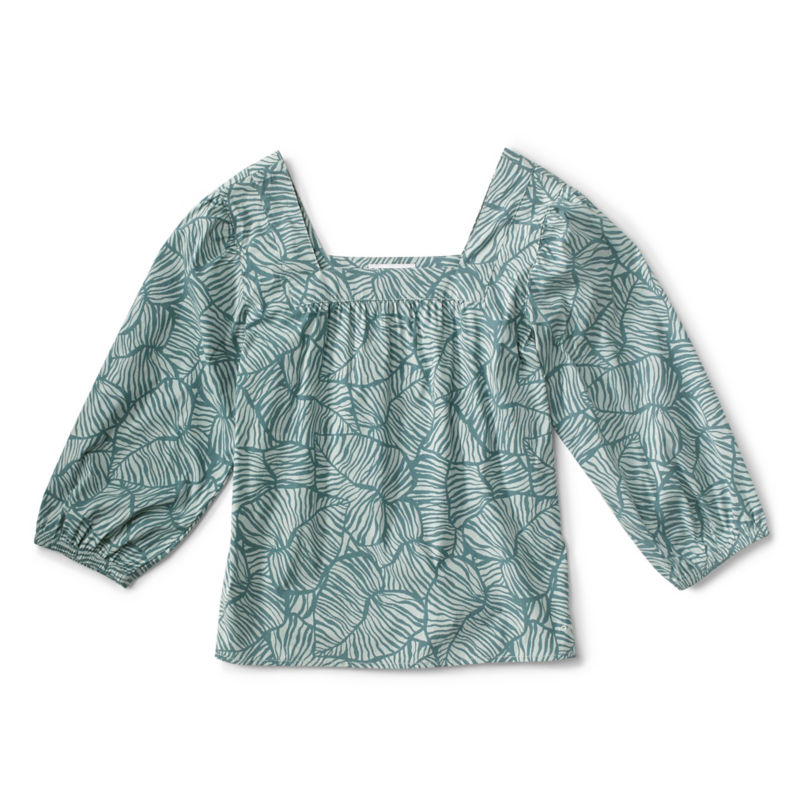 River Guide Square-Necked Popover - TIDEWATER STAMPED LEAF