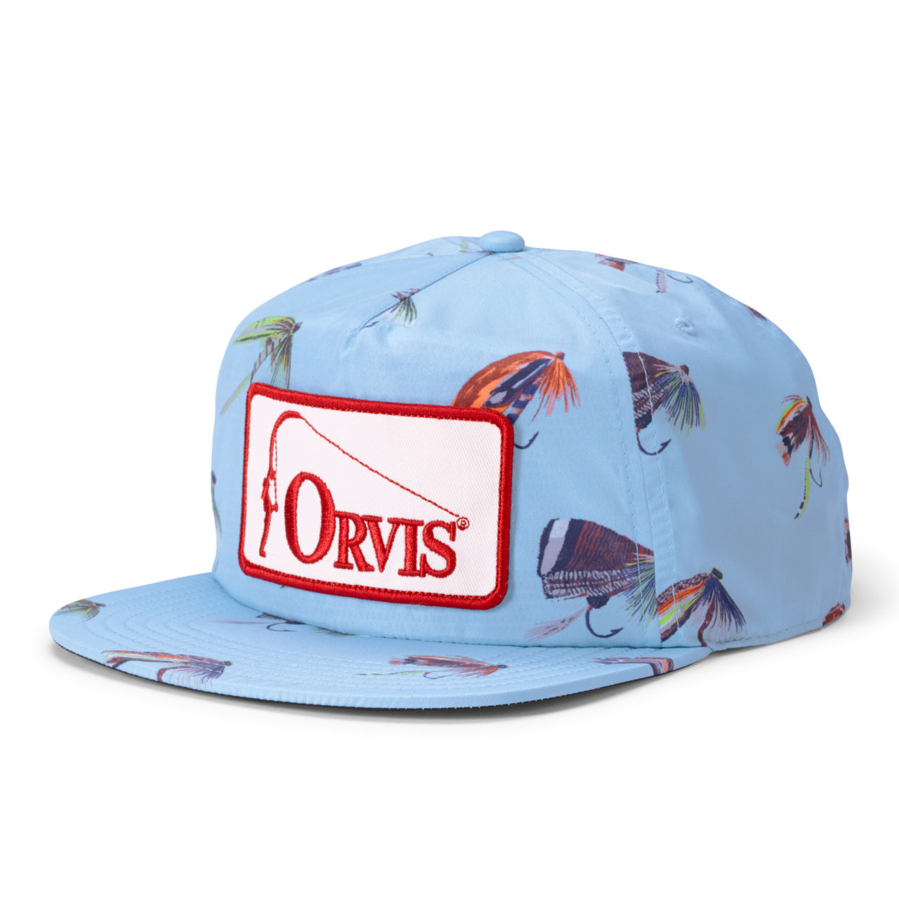 Mary Orvis Flies Hat - BLUE image number 0