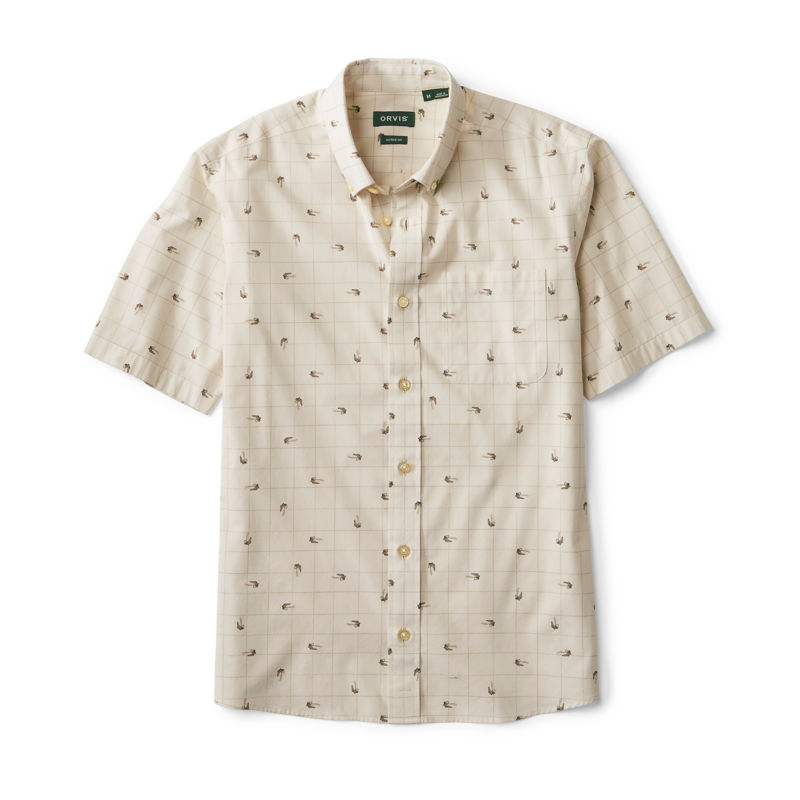 No-Work Short-Sleeve Shirt - SNOW