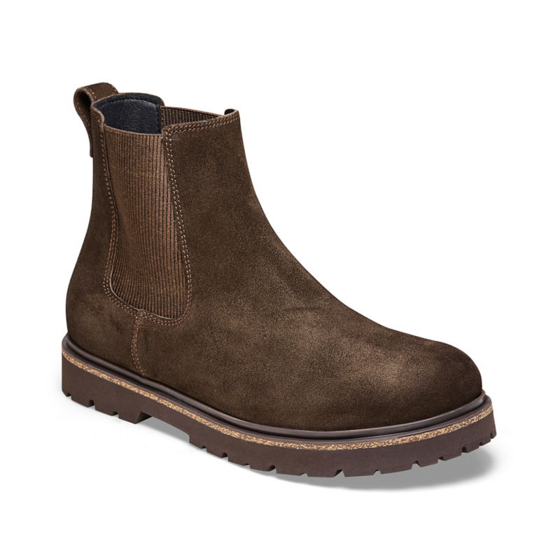 Birkenstock&reg; Highwood Deep Blue Chelsea Boots - MOCCA