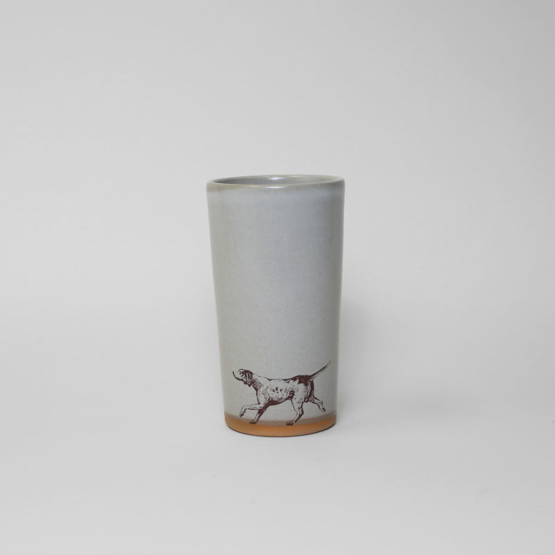 Orvis Ceramic Pint - CREAM DOG