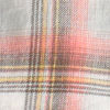 Hemp/Cotton Yarn-Dyed Denim Long-Sleeved Shirt - SALMON