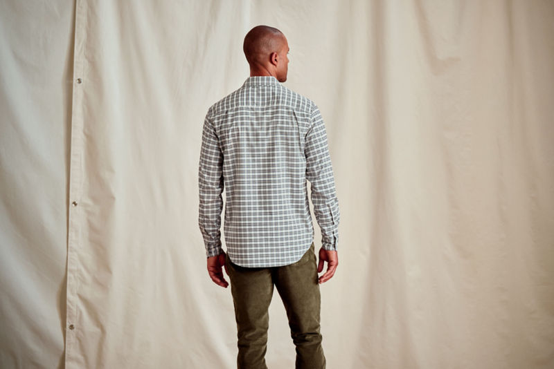 Comfort Zone Long-Sleeve Shirt - SNOW/TARRAGON image number 3