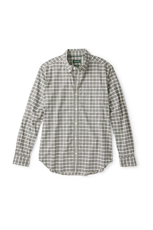 Comfort Zone Long-Sleeve Shirt - SNOW/TARRAGON image number 4