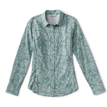 Women's River Guide Long-Sleeved Shirt - TIDEWATER STAMPED LEAF