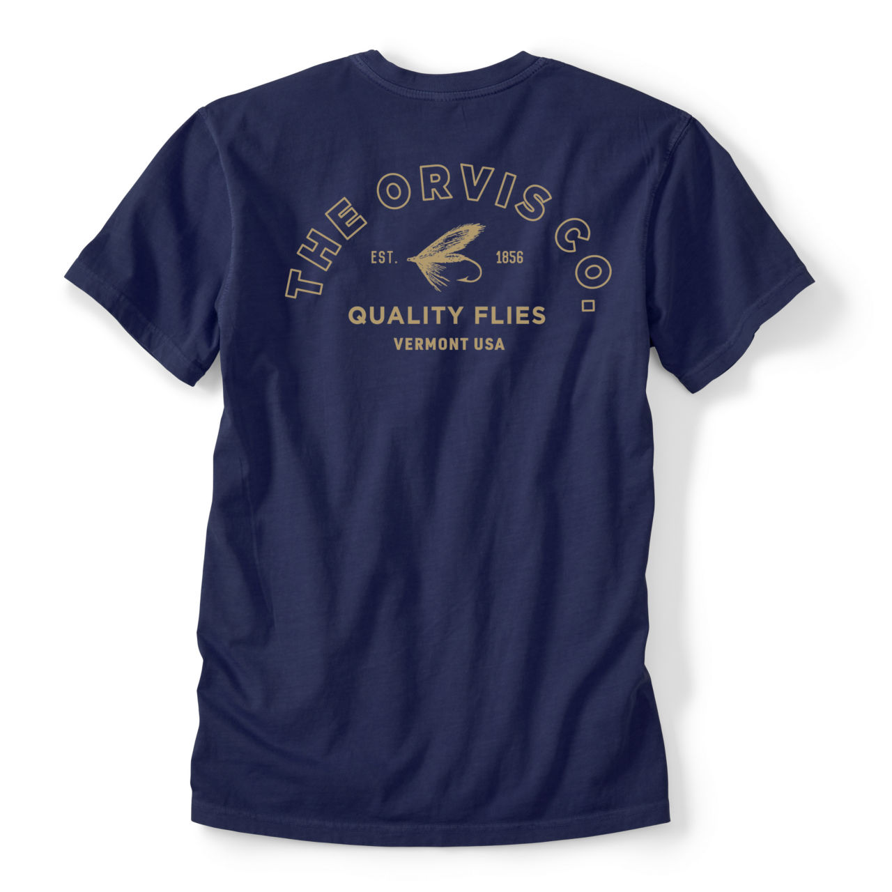 Quality Flies T-Shirt - NAVY image number 0