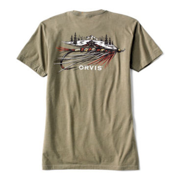Fly Landscape T-Shirt - OLIVE