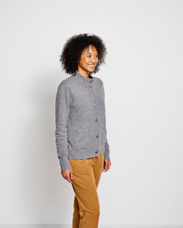 トップス yobiotop Wool zip short cardigan BIOTOP(ビオトープ) / 【yo BIOTOP】Wool zip short cardigan